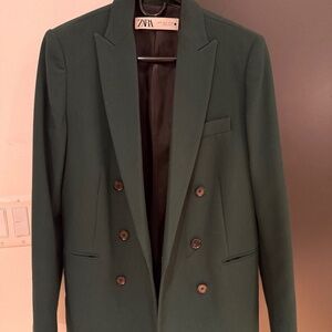 ZARA Green Blazer